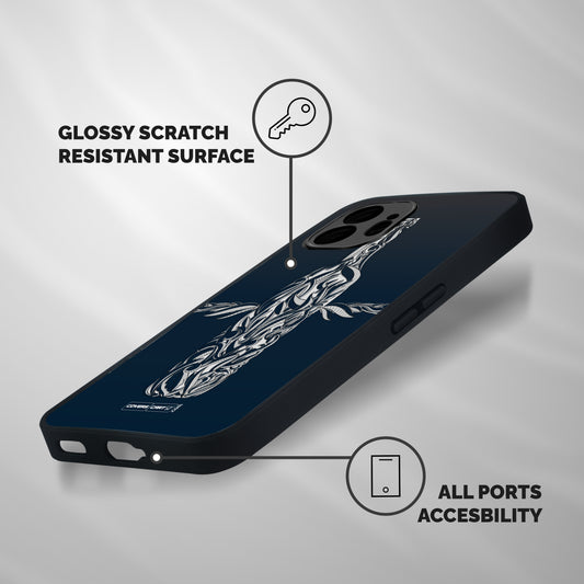 Creative Bottle Shockproof Hybrid Protection (Metal + TPU) Back Case Cover