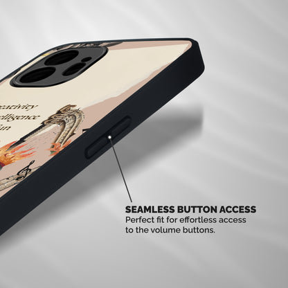 Creativity Intelligence Shockproof Hybrid Protection (Metal + TPU) Back Case Cover