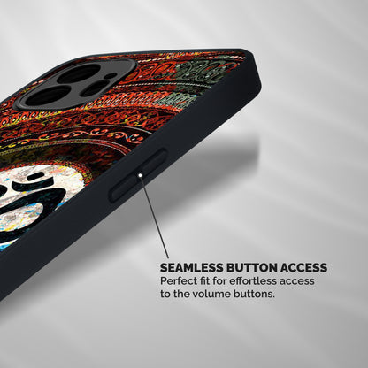 Culture Om Design Shockproof Hybrid Protection (Metal + TPU) Back Case Cover