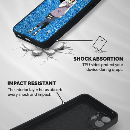 Cute Hinata hyuga Shockproof Hybrid Protection (Metal + TPU) Back Case Cover