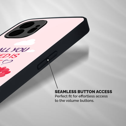 Cycle Of Love Shockproof Hybrid Protection (Metal + TPU) Back Case Cover