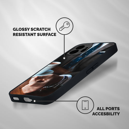 Dapper Suit Shockproof Hybrid Protection (Metal + TPU) Back Case Cover