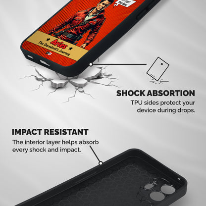 Daredevil Aries Shockproof Hybrid Protection (Metal + TPU) Back Case Cover