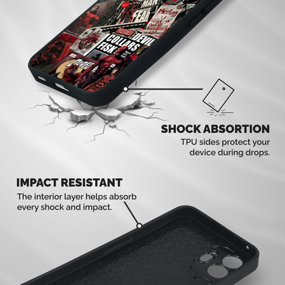 Daredevil Story Shockproof Hybrid Protection (Metal + TPU) Back Case Cover