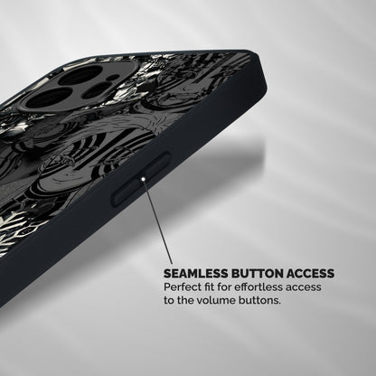 Dark Akaza Group Shockproof Hybrid Protection (Metal + TPU) Back Case Cover