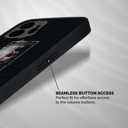 Dark Hope Shockproof Hybrid Protection (Metal + TPU) Back Case Cover