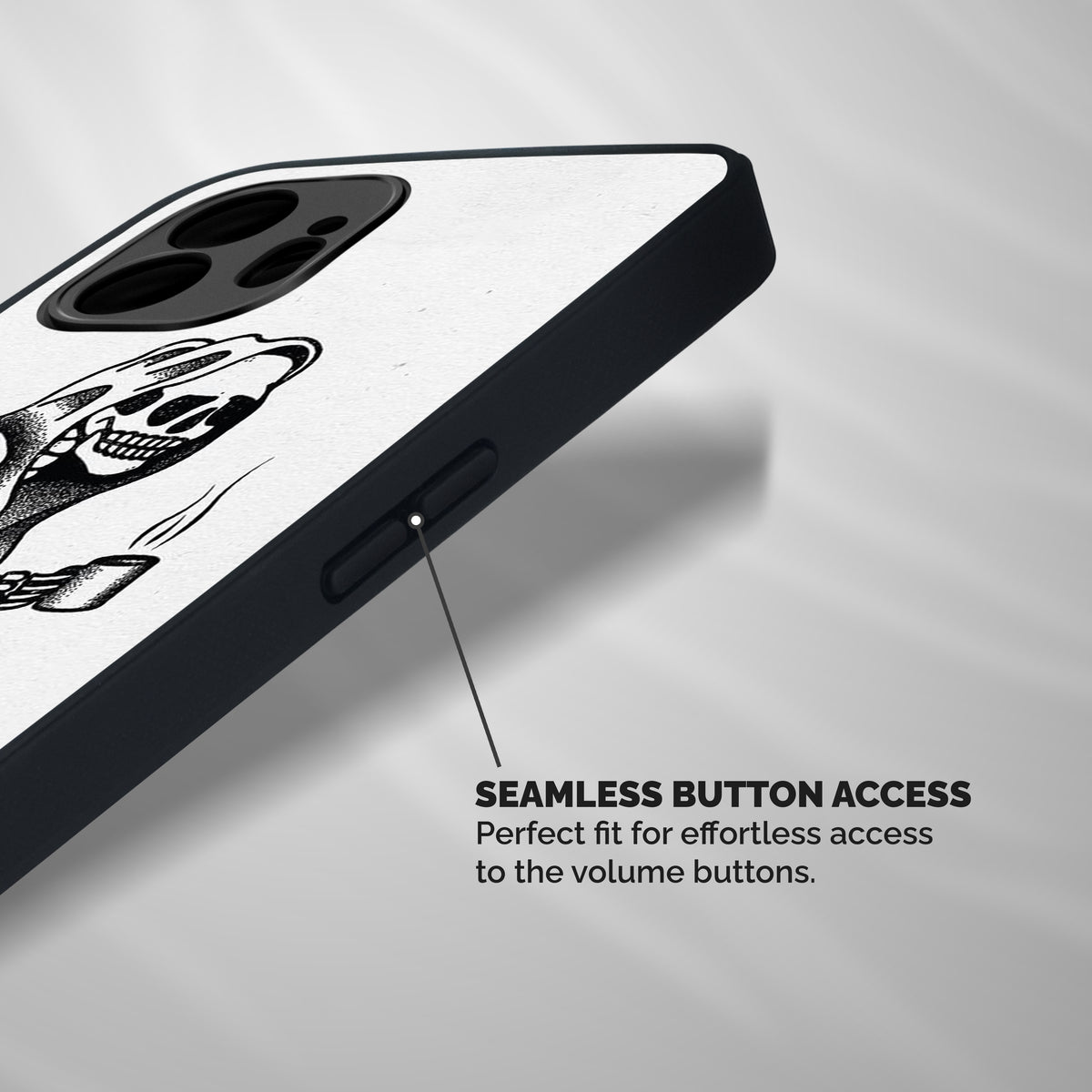Dead But Coffee Shockproof Hybrid Protection (Metal + TPU) Back Case Cover