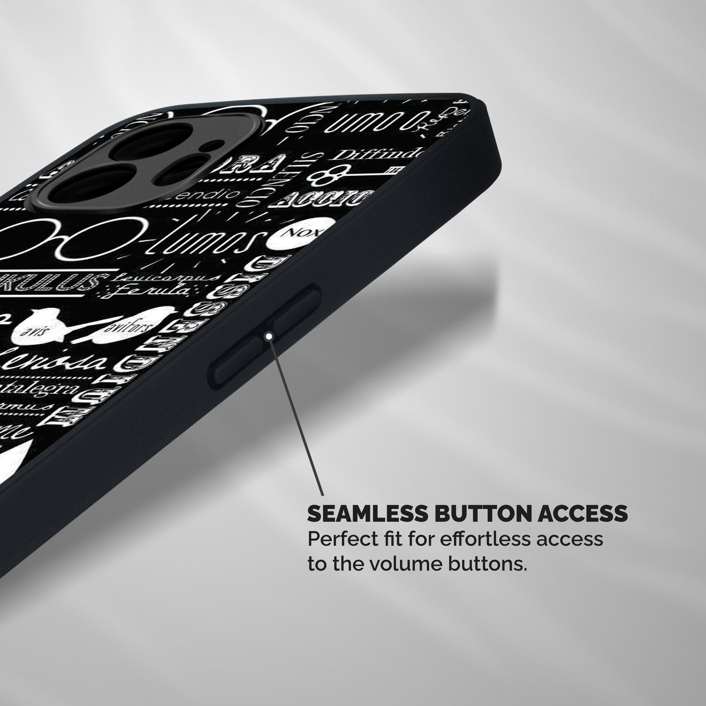 Deer Key Spell Shockproof Hybrid Protection (Metal + TPU) Back Case Cover