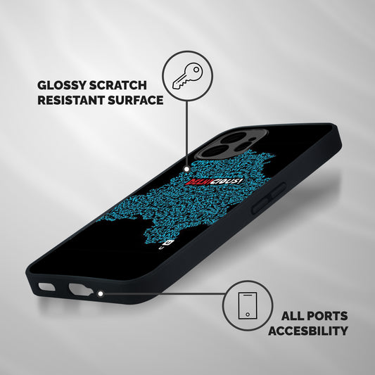 Delhicious Shockproof Hybrid Protection (Metal + TPU) Back Case Cover