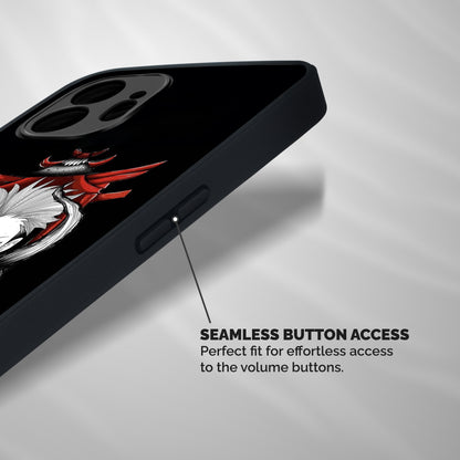 Demon King Sukuna Shockproof Hybrid Protection (Metal + TPU) Back Case Cover