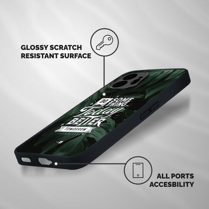 Do Something Shockproof Hybrid Protection (Metal + TPU) Back Case Cover