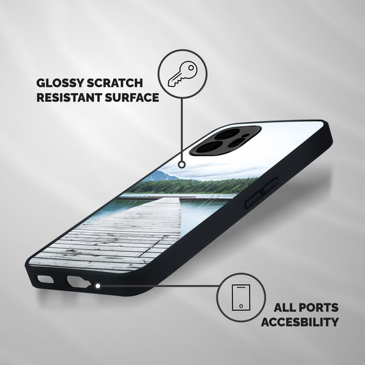 Dock River Shockproof Hybrid Protection (Metal + TPU) Back Case Cover