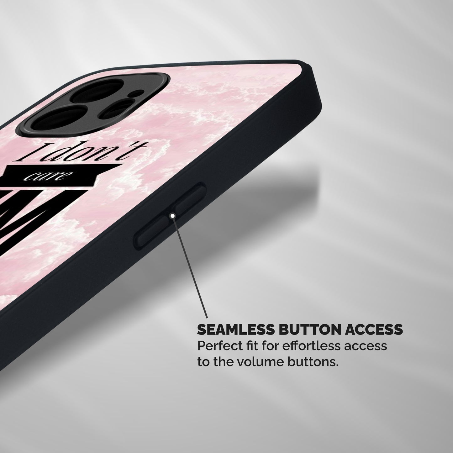 Dont Care Unicorn Shockproof Hybrid Protection (Metal + TPU) Back Case Cover