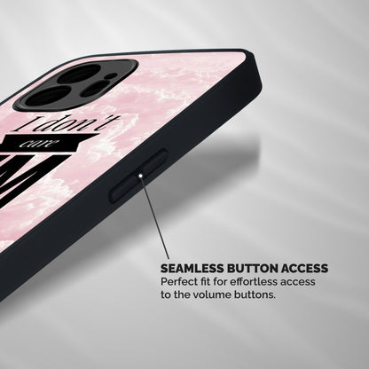 Dont Care Unicorn Shockproof Hybrid Protection (Metal + TPU) Back Case Cover