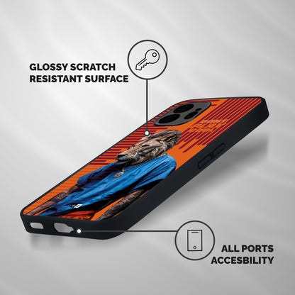 Dont Play Cool Shockproof Hybrid Protection (Metal + TPU) Back Case Cover