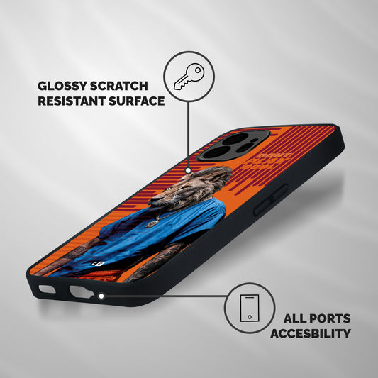 Dont Play Cool Shockproof Hybrid Protection (Metal + TPU) Back Case Cover