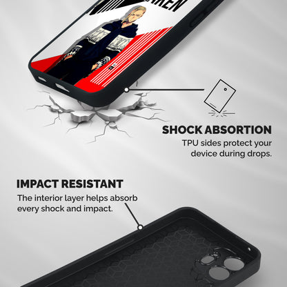 Draken Bhai Shockproof Hybrid Protection (Metal + TPU) Back Case Cover