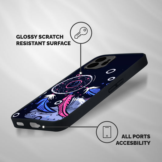 Dream Catcher Minimal Shockproof Hybrid Protection (Metal + TPU) Back Case Cover