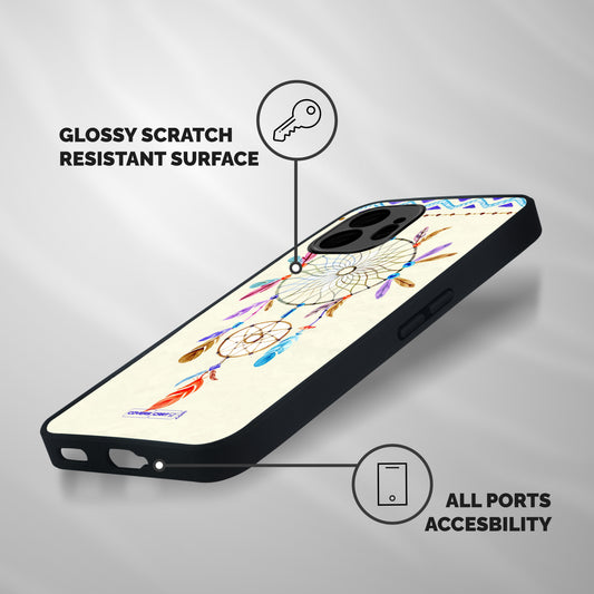 Dream Catcher Shockproof Hybrid Protection (Metal + TPU) Back Case Cover