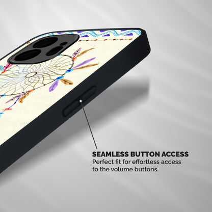 Dream Catcher Shockproof Hybrid Protection (Metal + TPU) Back Case Cover