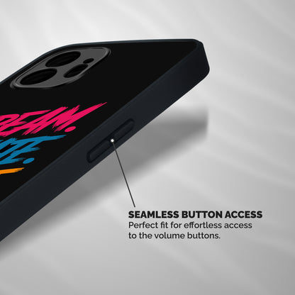 Dream Create Hustle Shockproof Hybrid Protection (Metal + TPU) Back Case Cover