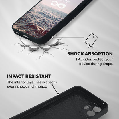 Dream Infinity Shockproof Hybrid Protection (Metal + TPU) Back Case Cover