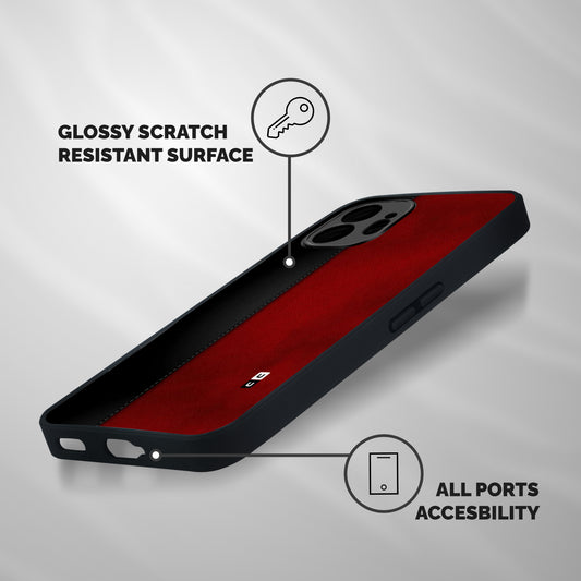 Elite Shade Design Shockproof Hybrid Protection (Metal + TPU) Back Case Cover