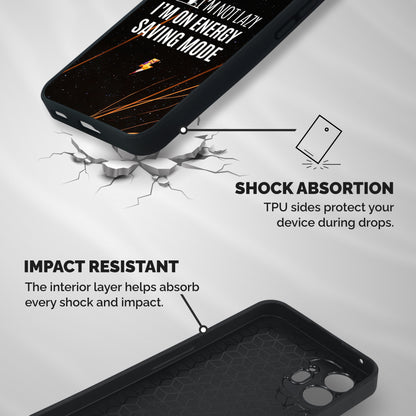 Energy Saving Mode Shockproof Hybrid Protection (Metal + TPU) Back Case Cover