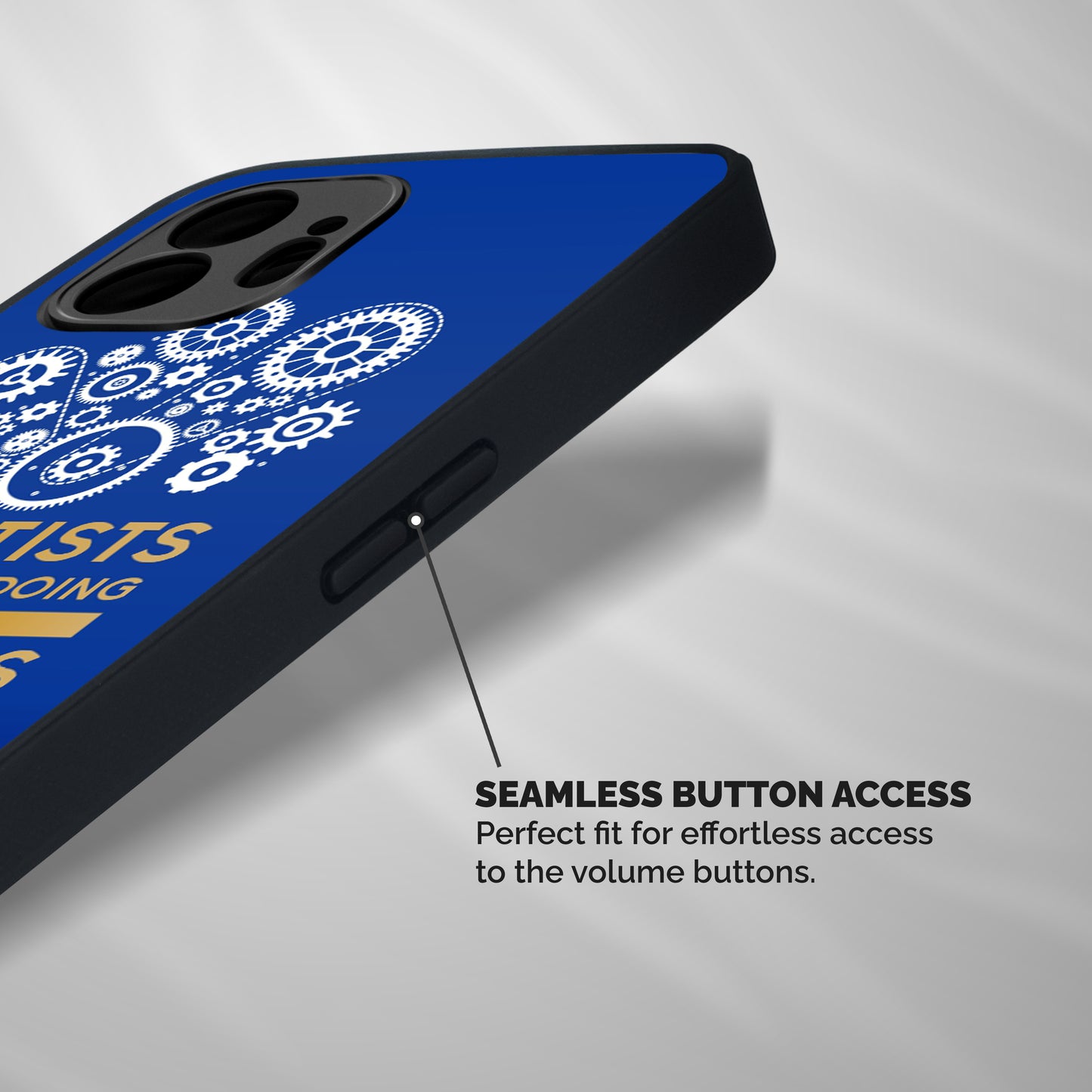 Engineer Shockproof Hybrid Protection (Metal + TPU) Back Case Cover