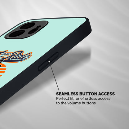 Enjoy The Ride Shockproof Hybrid Protection (Metal + TPU) Back Case Cover