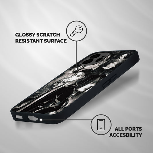 Eren Yeager Titan Shockproof Hybrid Protection (Metal + TPU) Back Case Cover