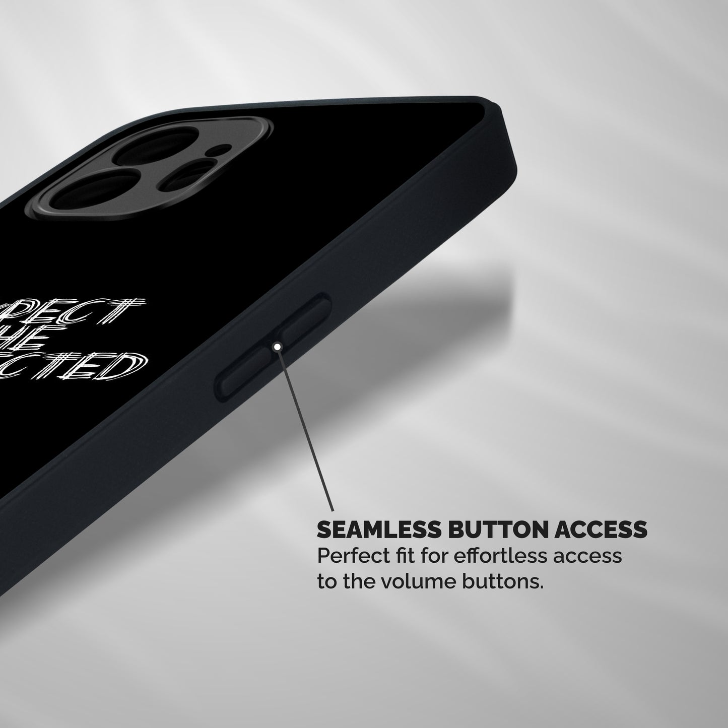 Expect The Unexpected Shockproof Hybrid Protection (Metal + TPU) Back Case Cover