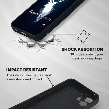 Expected Wish Shockproof Hybrid Protection (Metal + TPU) Back Case Cover