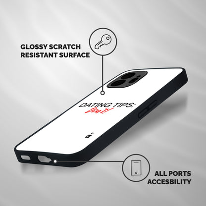 Expert Dating Tip Shockproof Hybrid Protection (Metal + TPU) Back Case Cover