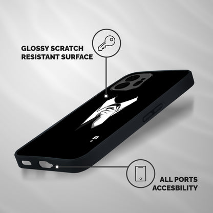 Faceless Gentleman Shockproof Hybrid Protection (Metal + TPU) Back Case Cover