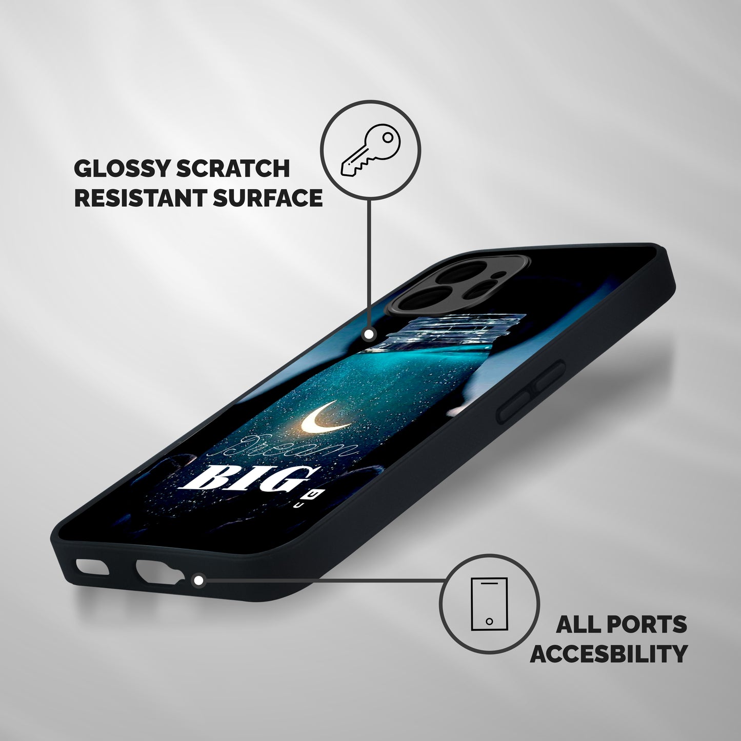 Fantasy Jar Shockproof Hybrid Protection (Metal + TPU) Back Case Cover