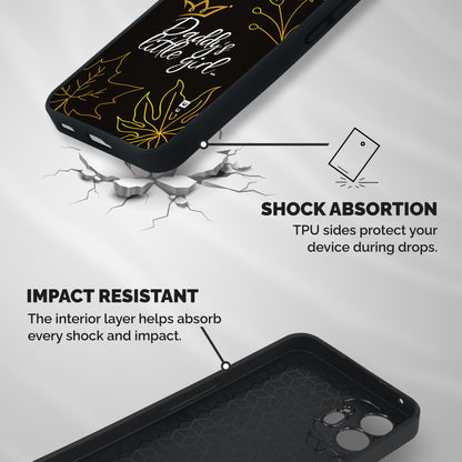 Favorite Little Girl Shockproof Hybrid Protection (Metal + TPU) Back Case Cover