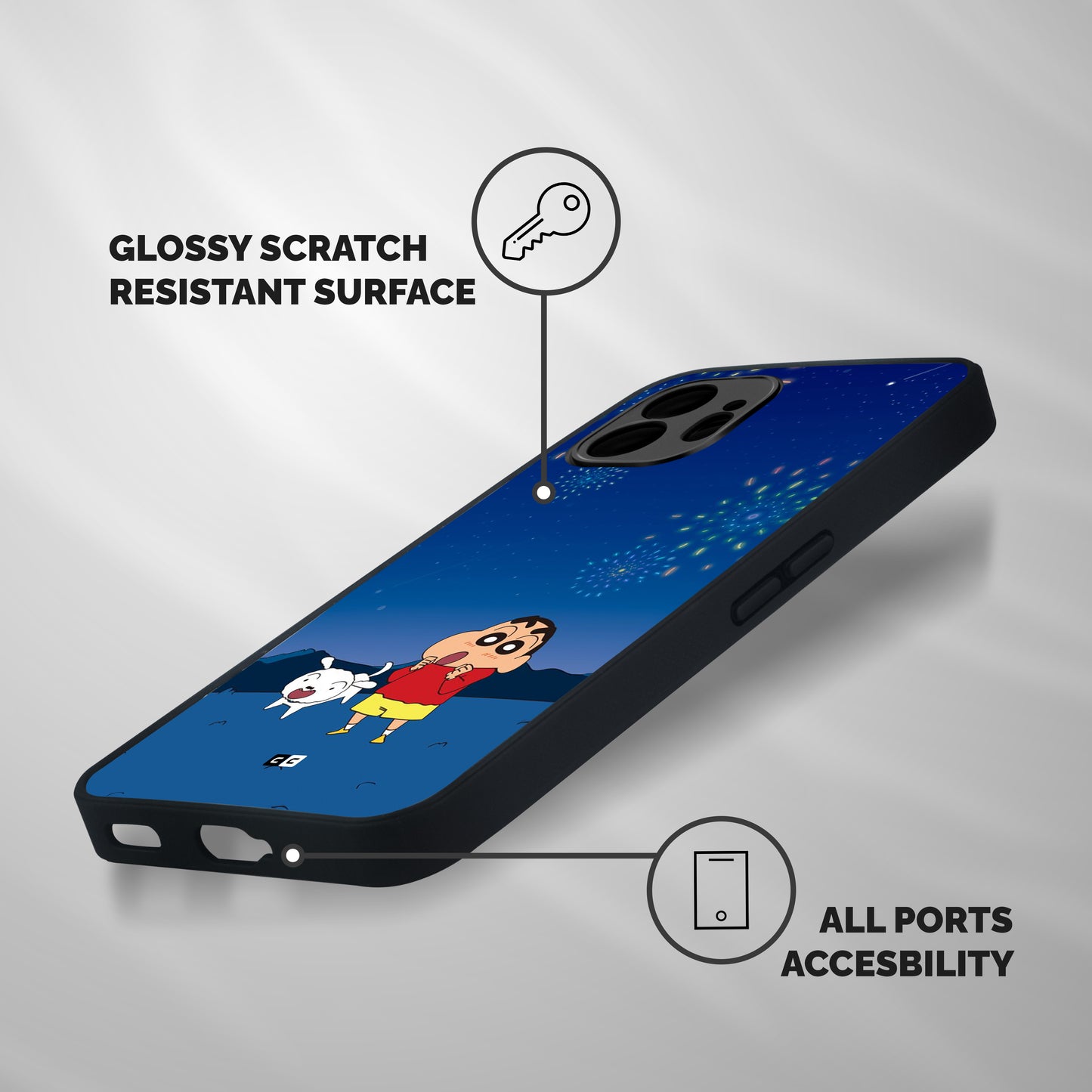 Festival Time Shockproof Hybrid Protection (Metal + TPU) Back Case Cover