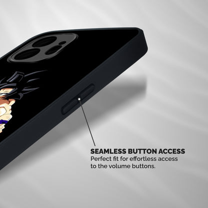 Fighting Goku Shockproof Hybrid Protection (Metal + TPU) Back Case Cover