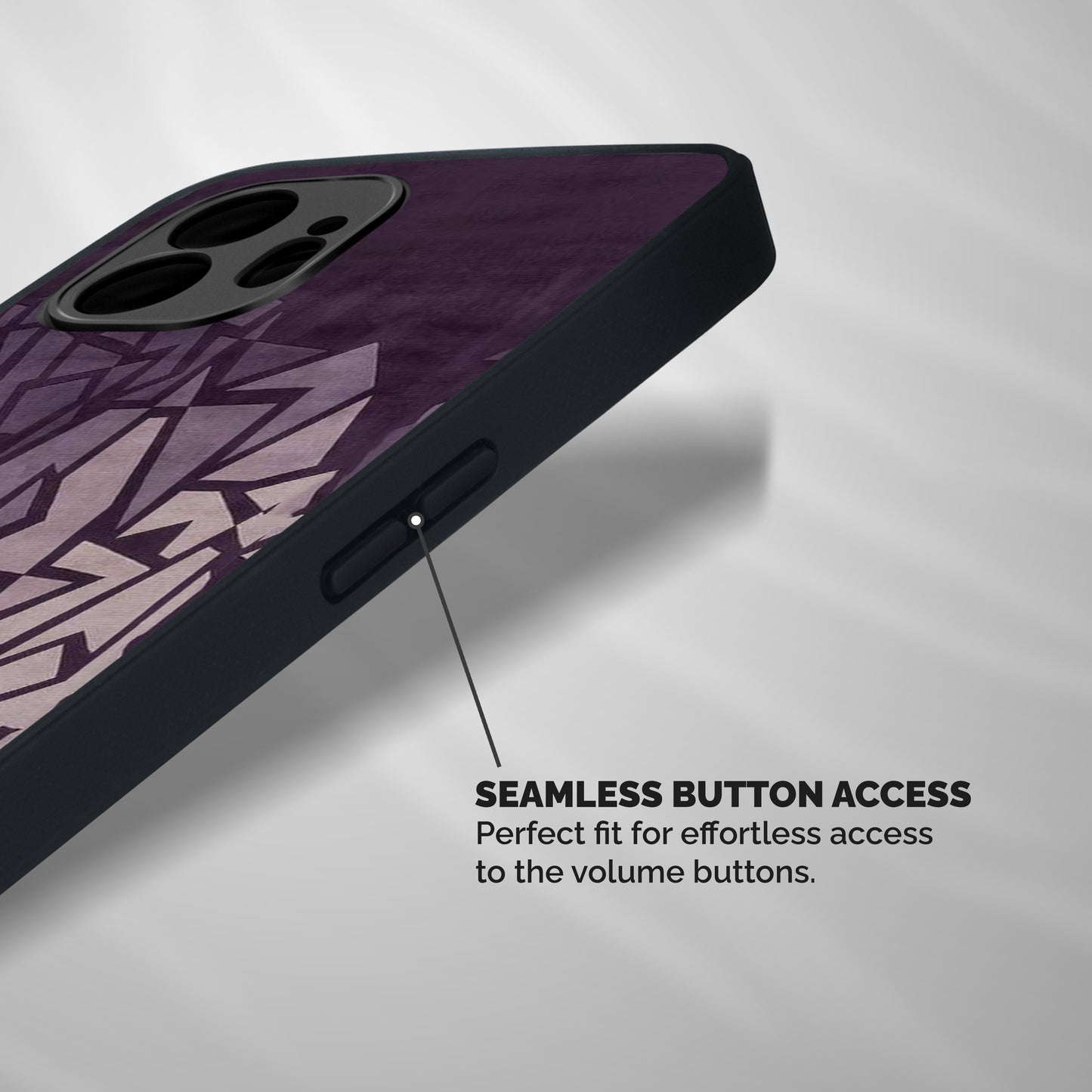 Fine Abstract Shockproof Hybrid Protection (Metal + TPU) Back Case Cover