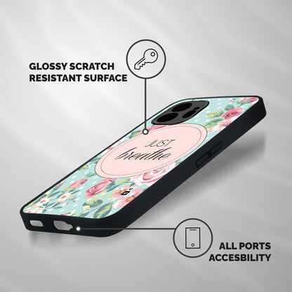 Floral Bloom Shockproof Hybrid Protection (Metal + TPU) Back Case Cover