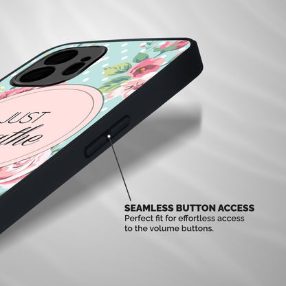 Floral Bloom Shockproof Hybrid Protection (Metal + TPU) Back Case Cover