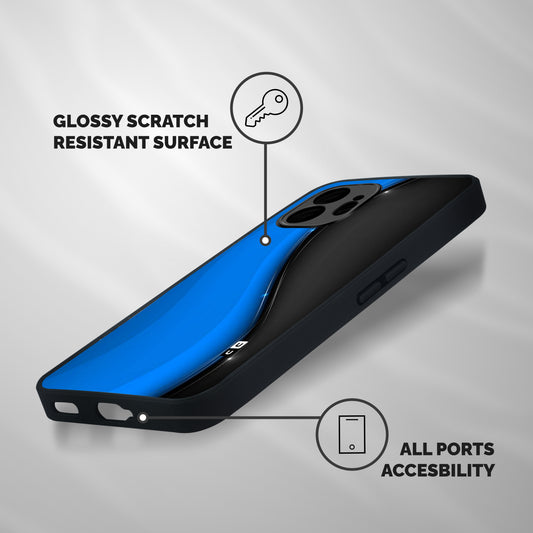 Flowing Colors Shockproof Hybrid Protection (Metal + TPU) Back Case Cover