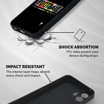 Football Typography Shockproof Hybrid Protection (Metal + TPU) Back Case Cover
