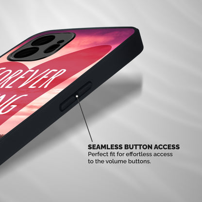 Forever Young Shockproof Hybrid Protection (Metal + TPU) Back Case Cover