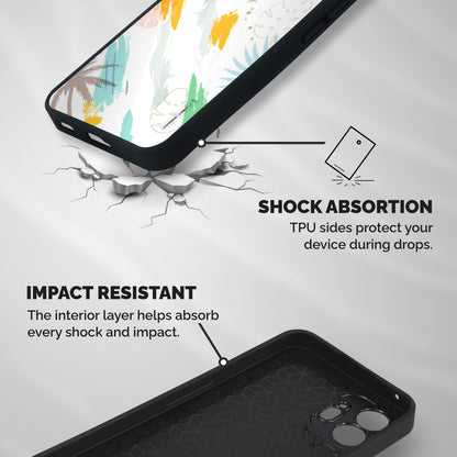 Fresh Colors Splash Shockproof Hybrid Protection (Metal + TPU) Back Case Cover
