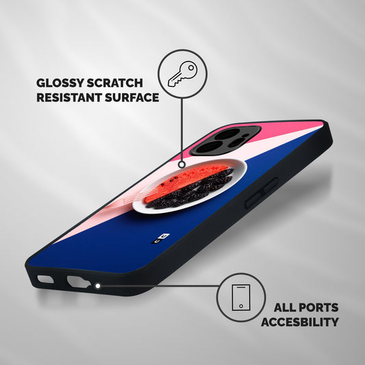 Fresh Fruit Season Shockproof Hybrid Protection (Metal + TPU) Back Case Cover