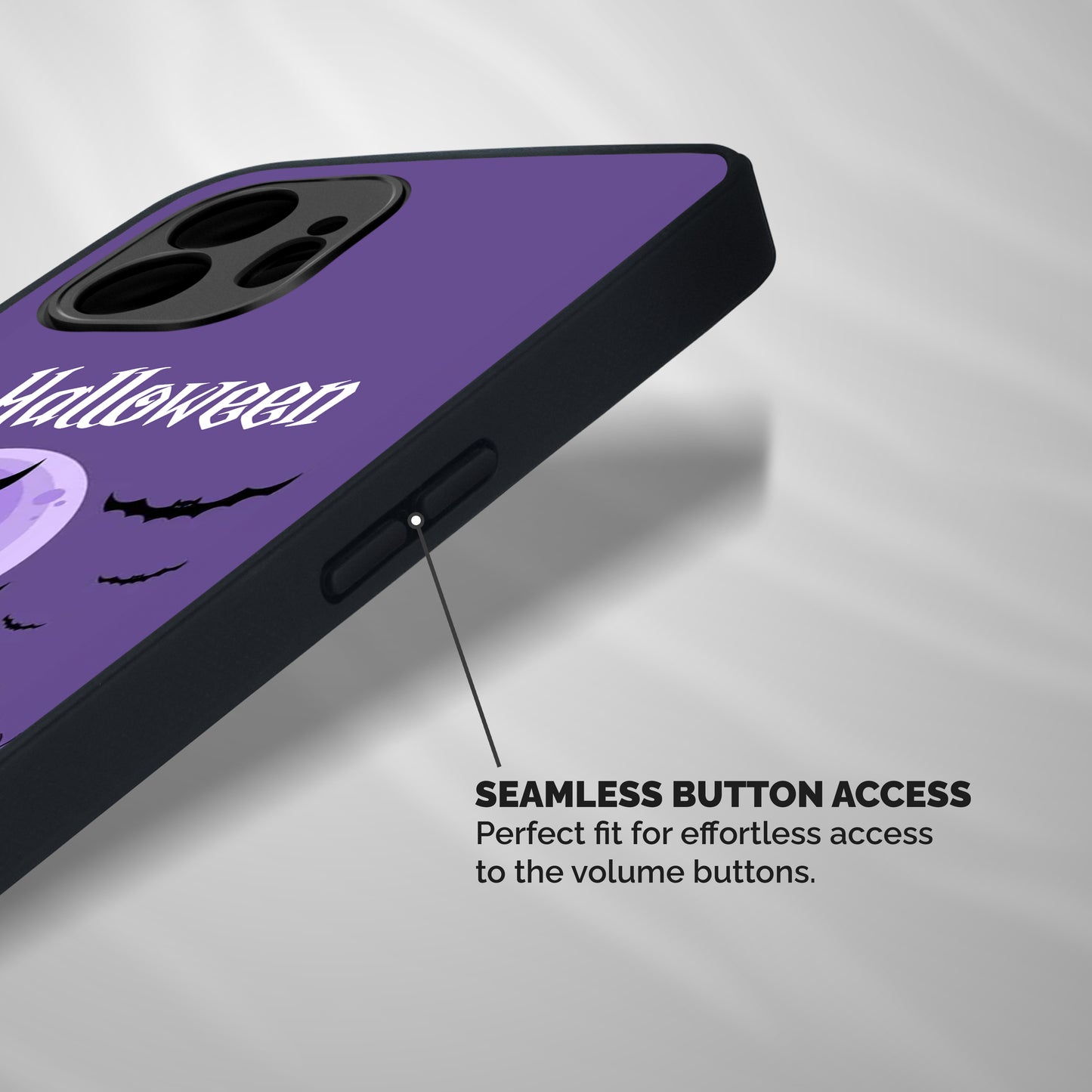 Fun Halloween Shockproof Hybrid Protection (Metal + TPU) Back Case Cover