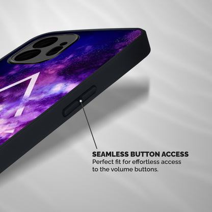 Galaxy Smoke Hues Shockproof Hybrid Protection (Metal + TPU) Back Case Cover