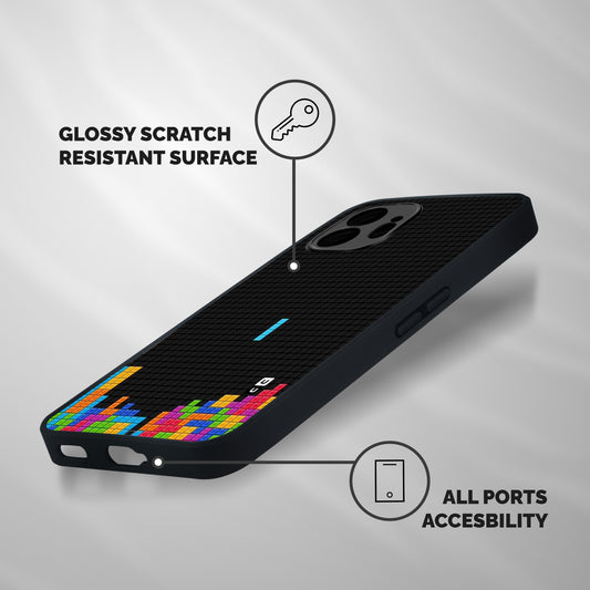 Game Play Shockproof Hybrid Protection (Metal + TPU) Back Case Cover